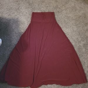 Maroon Maxi